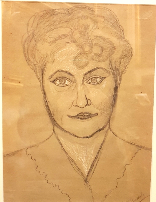 IL RITRATTO DELLA MOGLIE DI LUIGI RUSSOLO A PORTOGRUARO